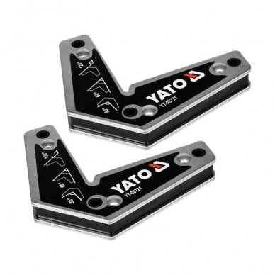 Magnetic welding holder set (2pcs) 98x113mm, L type 1