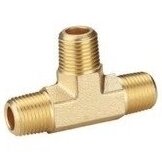 T-type connector M. External thread 1/2" x M. External thread 1/2" x M. External thread 1/2"