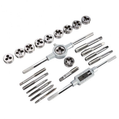 Taps and dies set 20pcs. M3-M12 1