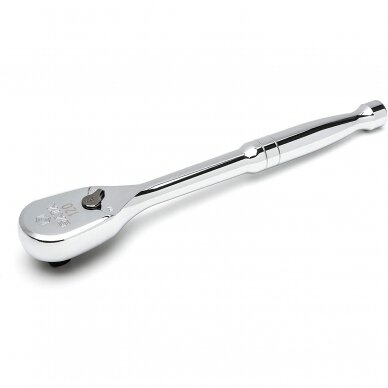 1/2" Dr. Quick-release ratchet (oval head, metal handle), 60 teeth 120P