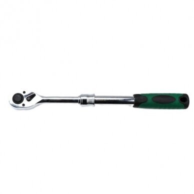 1/2" Dr. Quick-release ratchet with prolongation, L=300/430mm 2