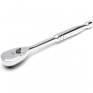 3/8" Dr. Quick-release ratchet (oval head, metal handle), 60 teeth 120P