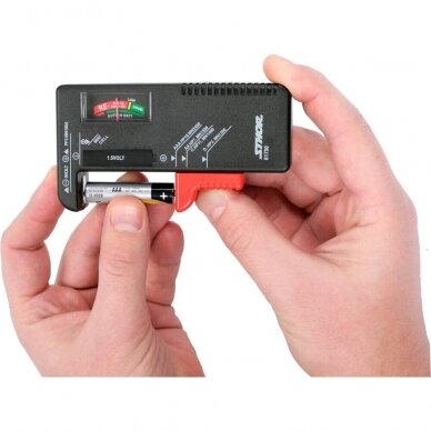 Battery tester 1.5V and 9V 4