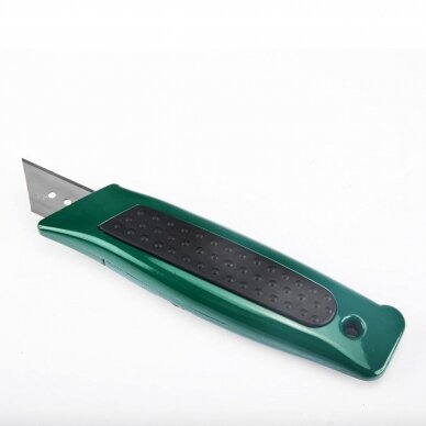 Zinc alloy utility knife 19mm with 5 spare blades 2