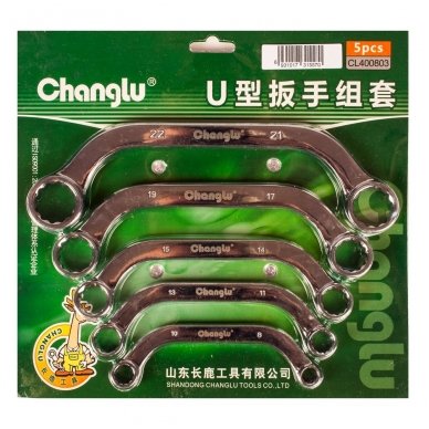 Half moon wrench set 5pcs.