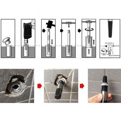 Decollation nut separator 8pcs 2