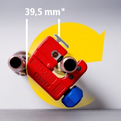 Mini pipe cutter 3-30mm KNIPEX TubiX® S 4