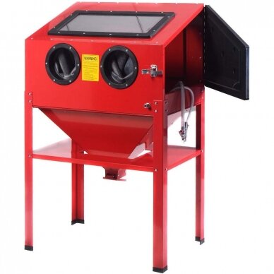 Vertical sandblast cabinet 220L 1