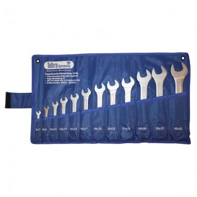 Open end wrenches No.5 set 12pcs. (6-32)