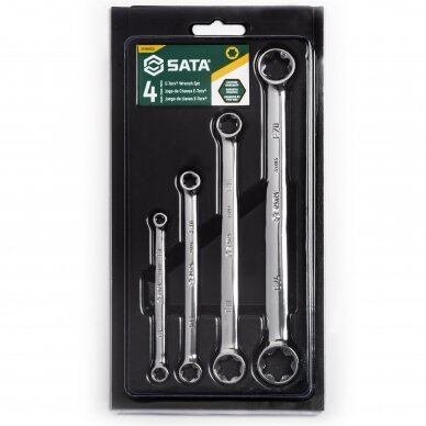 E-TORX set 4pcs.