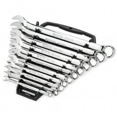 Combination wrench set 11pcs. (1/4"-7/8")