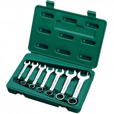 Stubby wrench set 7pcs. (10-19)