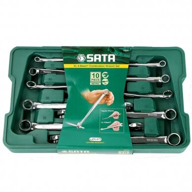 Combination wrench X-Beam set 10pcs.