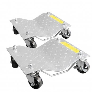 Steel wheel dolly 2pcs 680kg