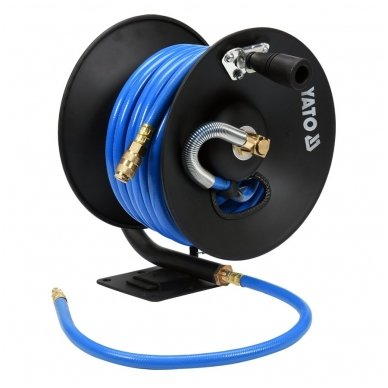 Air hose reel PVC Ø10x15mm, 15m