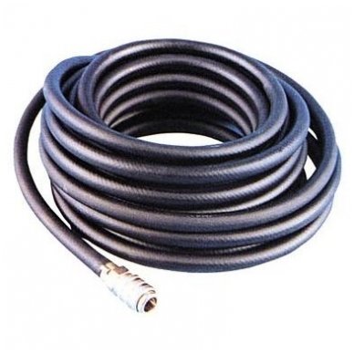 Rubber air hose with quick couplers 1