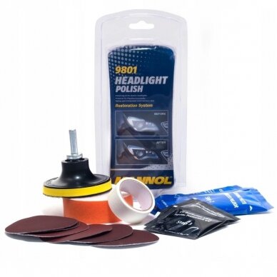 Headlight polish kit MANNOL